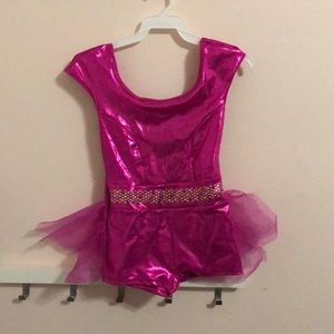 Hot Pink Sparkly Dress Up Costume